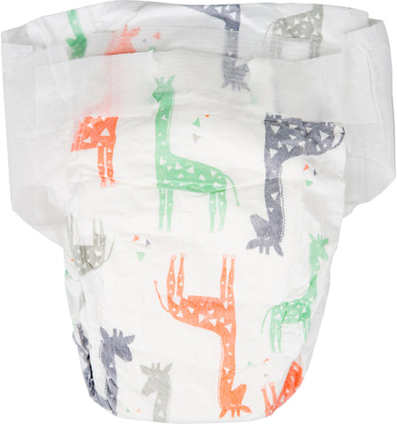 The Honest Company Diapers, Size 0, Multi Colored Giraffes