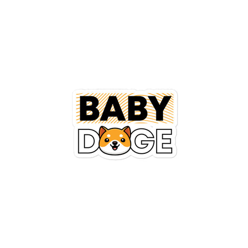 Baby Doge Bubble-free stickers