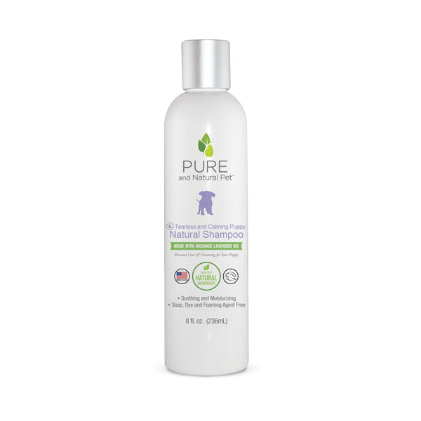 tearless and calming puppy shampoo