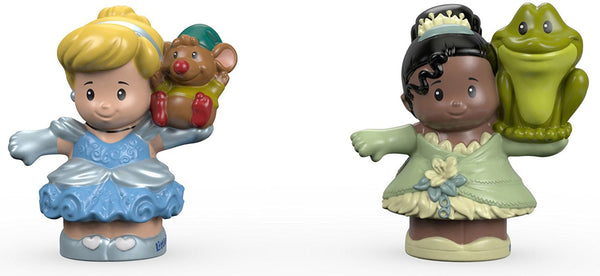 Fisher-Price Little People Disney Princess Tiana Carring the Frog Figures 