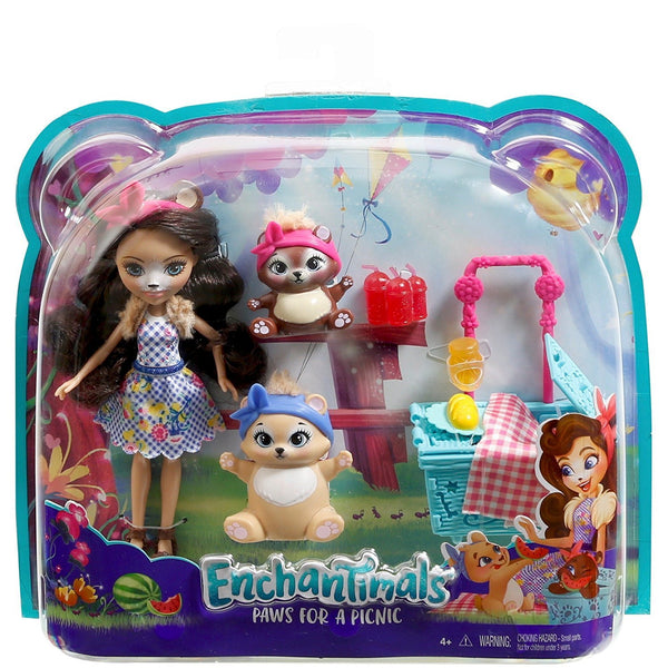Toys For Girls Kids Picnic Doll Paws Playset for 3 4 5 6 7 8 9 10 Years Olds Age 