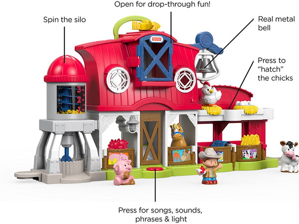Fisher-Price FPM55 Little People Caring for Animals Farm Playset for sale online 