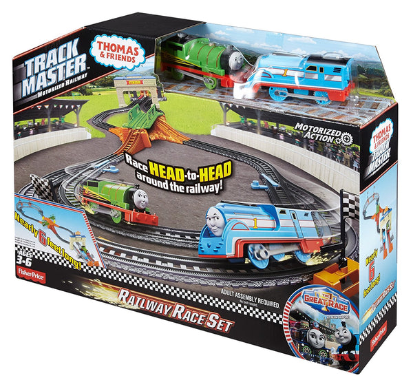 thomas and friends trackmaster railway race set