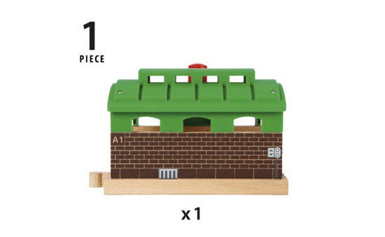 brio train garage