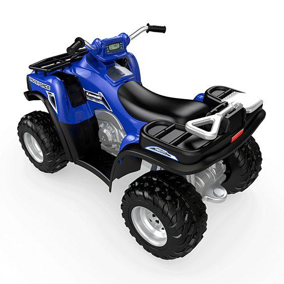 Fisher Price Power Wheels® Kawasaki Brute Force® (Blue) CDD20 | You Are My Everything (Yame
