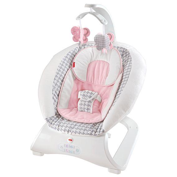 fisher price bouncer pink butterfly