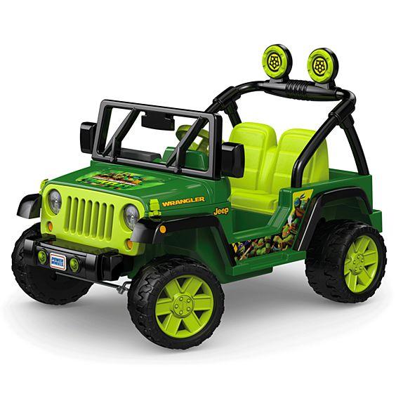 power wheels teenage mutant ninja turtle jeep wrangler