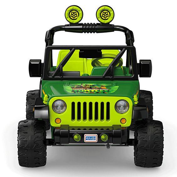 power wheels teenage mutant ninja turtle jeep wrangler