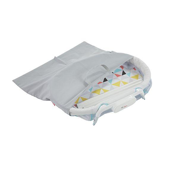 fisher price stow and go bassinet