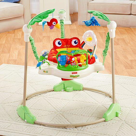 pink rainforest jumperoo