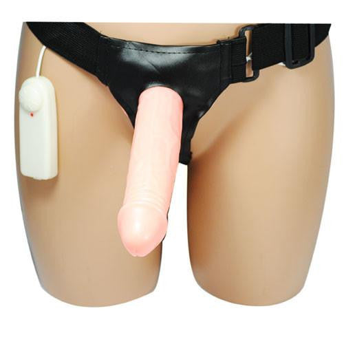 Strap on mini vibrator