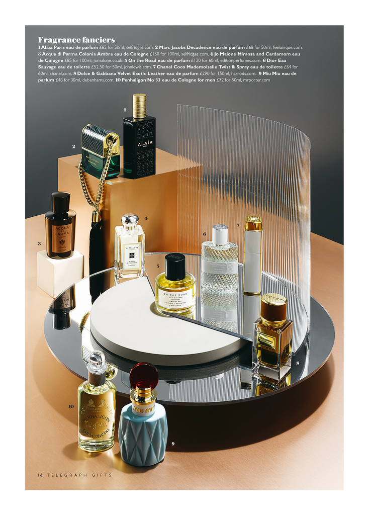 Telegraph Magazine | Gift Guide: Fragrance Fanciers