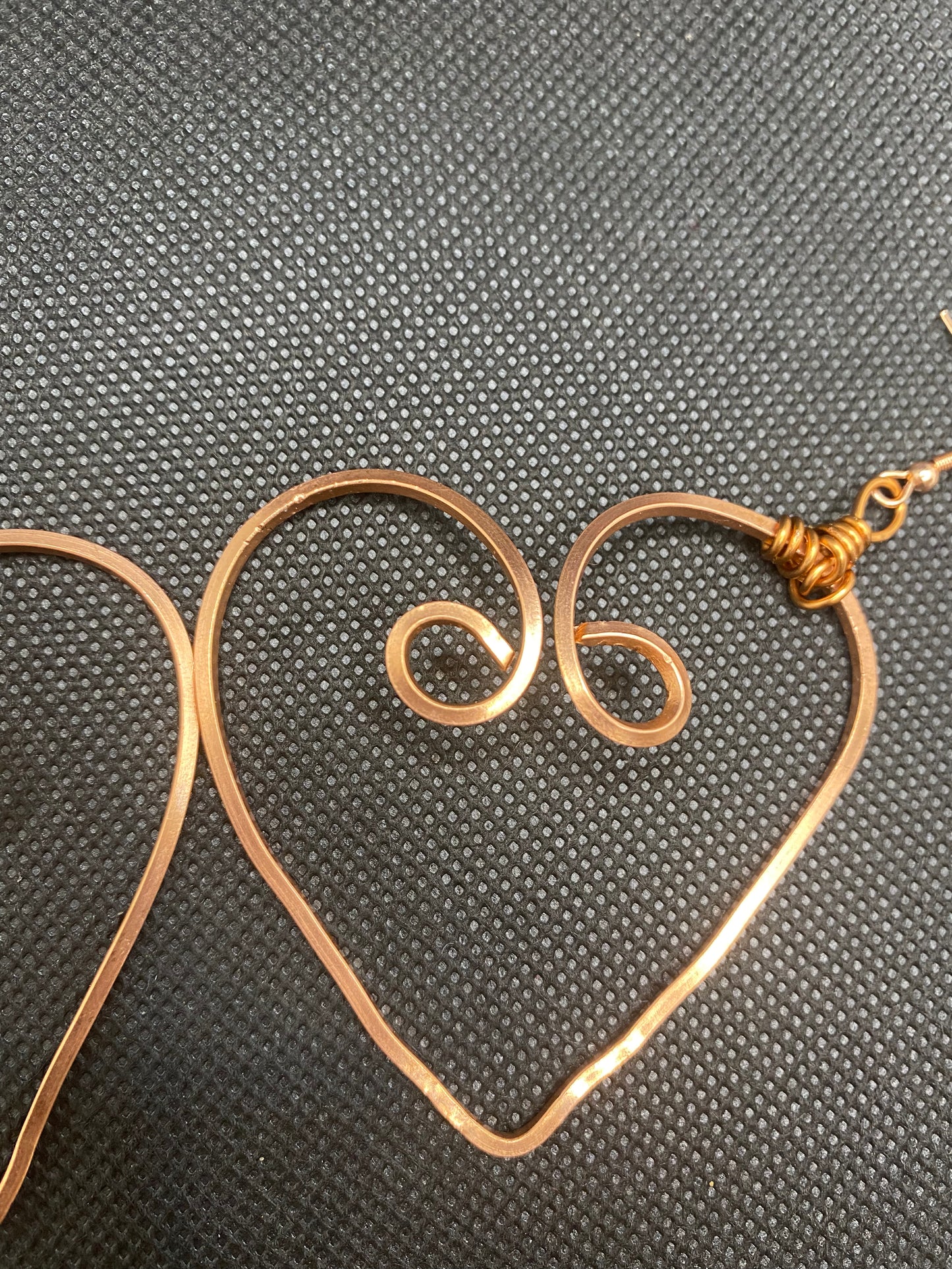 Medium Heart earrings