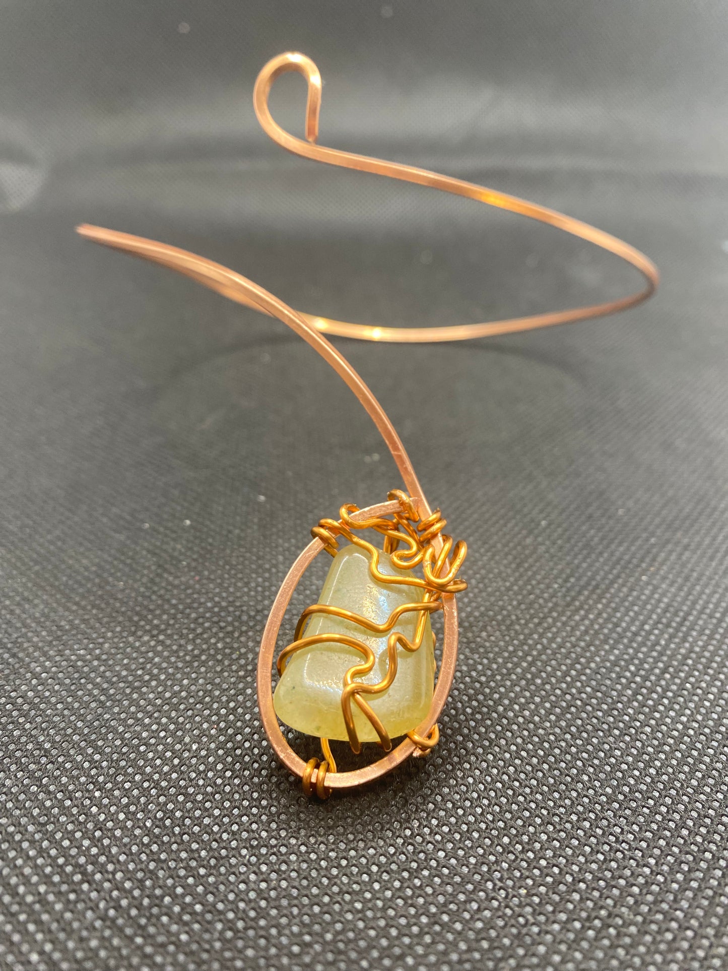 Jade Copper Choker