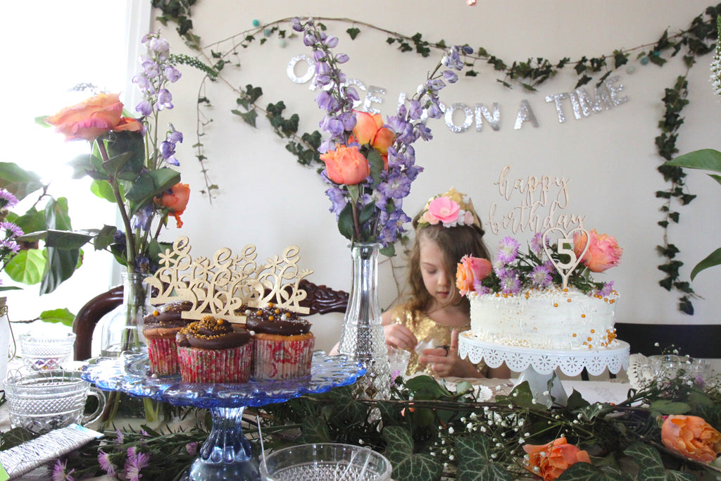 Floral Fairytale Birthday Party // Baby Jives Co Blog