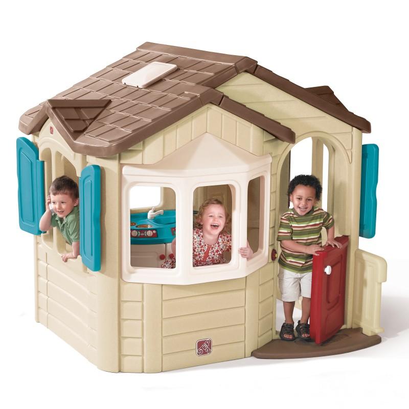 verzoek Geheugen Oranje Plastic speelhuisje Welcome Home | Speelhuis met plastic speelgoed! –  JouwSpeeltuin