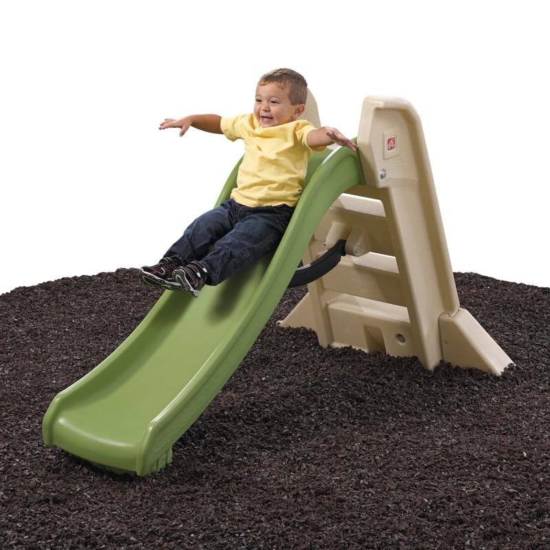 teer Gasvormig Lauw Plastic speeltoestel Naturally Playful Big Folding Slide met glijbaan –  JouwSpeeltuin