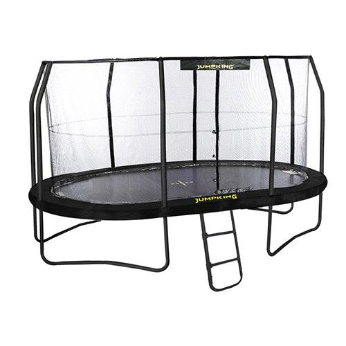 Ruimteschip zelf Generator Trampolines | Jumpking - Ovale Trampoline met net | JumpPOD XL Ovaal –  JouwSpeeltuin