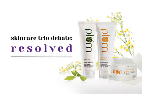 Skincare trio debate: resolved