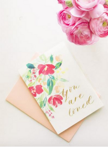 Watercolor Card by Jenna Rainey