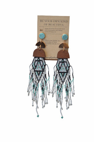 fringe earrings