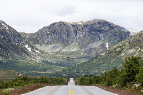 mountain range road trip natural outdoor adventure