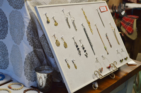 wholesale jewelry in canada handmade canadian made trunk show display statement earrings hoop earrings
