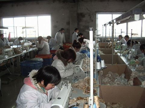 fair trade workers in factory