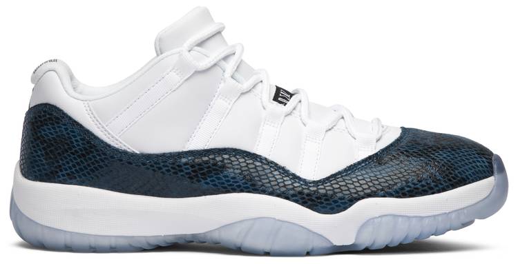 jordan 11 blue snake skin