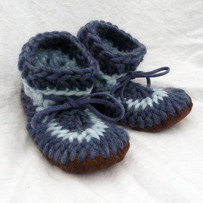 childrens wool slippers