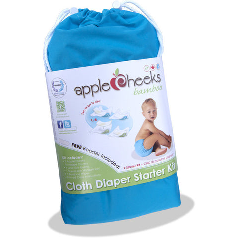 AppleCheeks Cloth Diaper Starter Kit - Bamboo