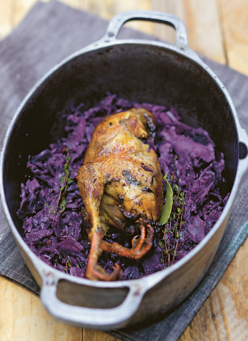 Pheasant and Red Cabbage