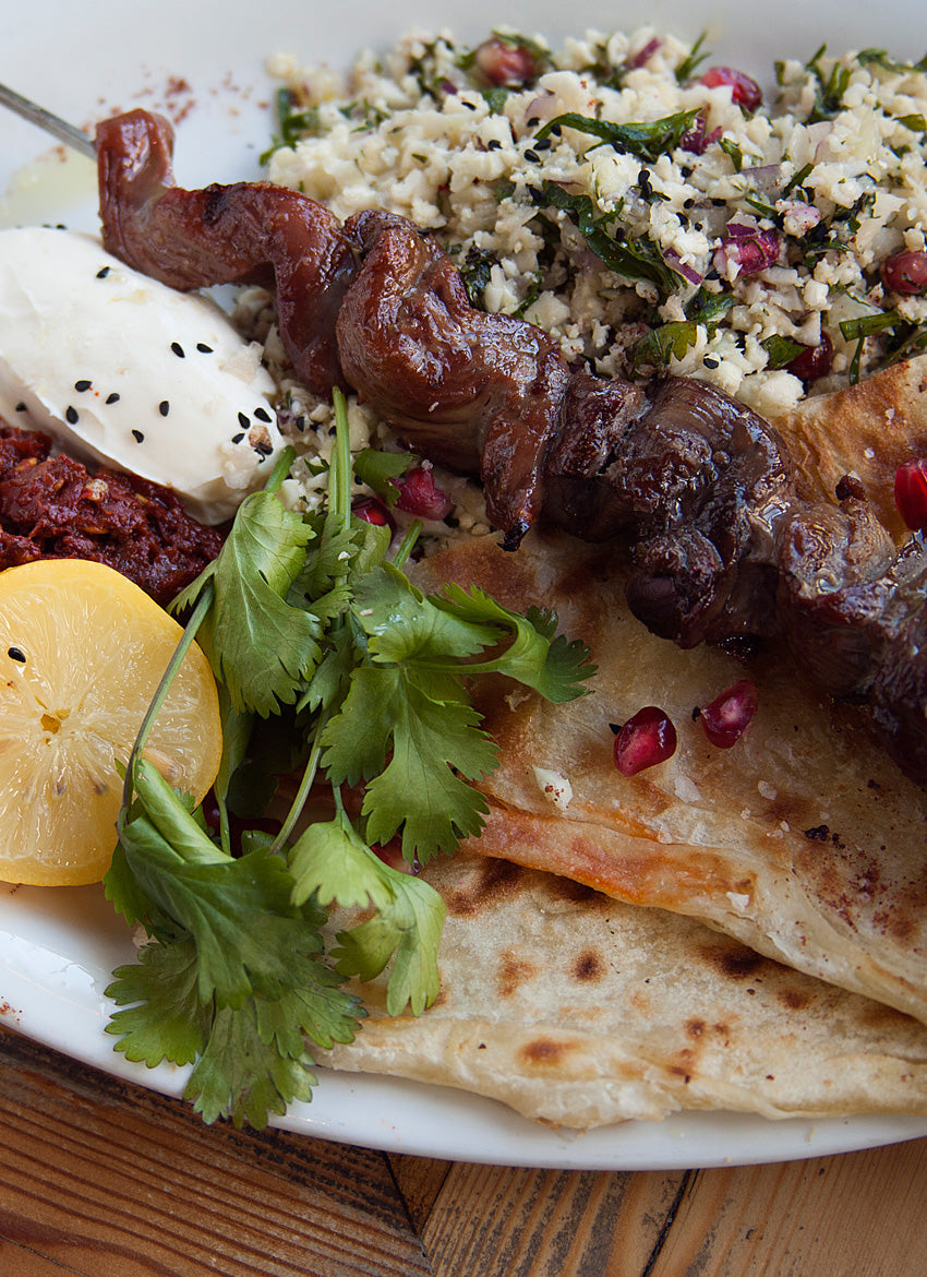  Grouse Kebab & Cauliflower Cous Cous