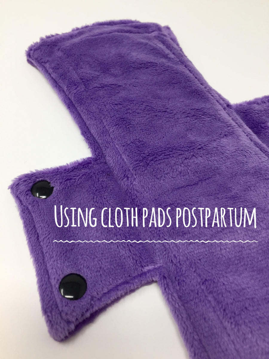 postpartum cloth pads