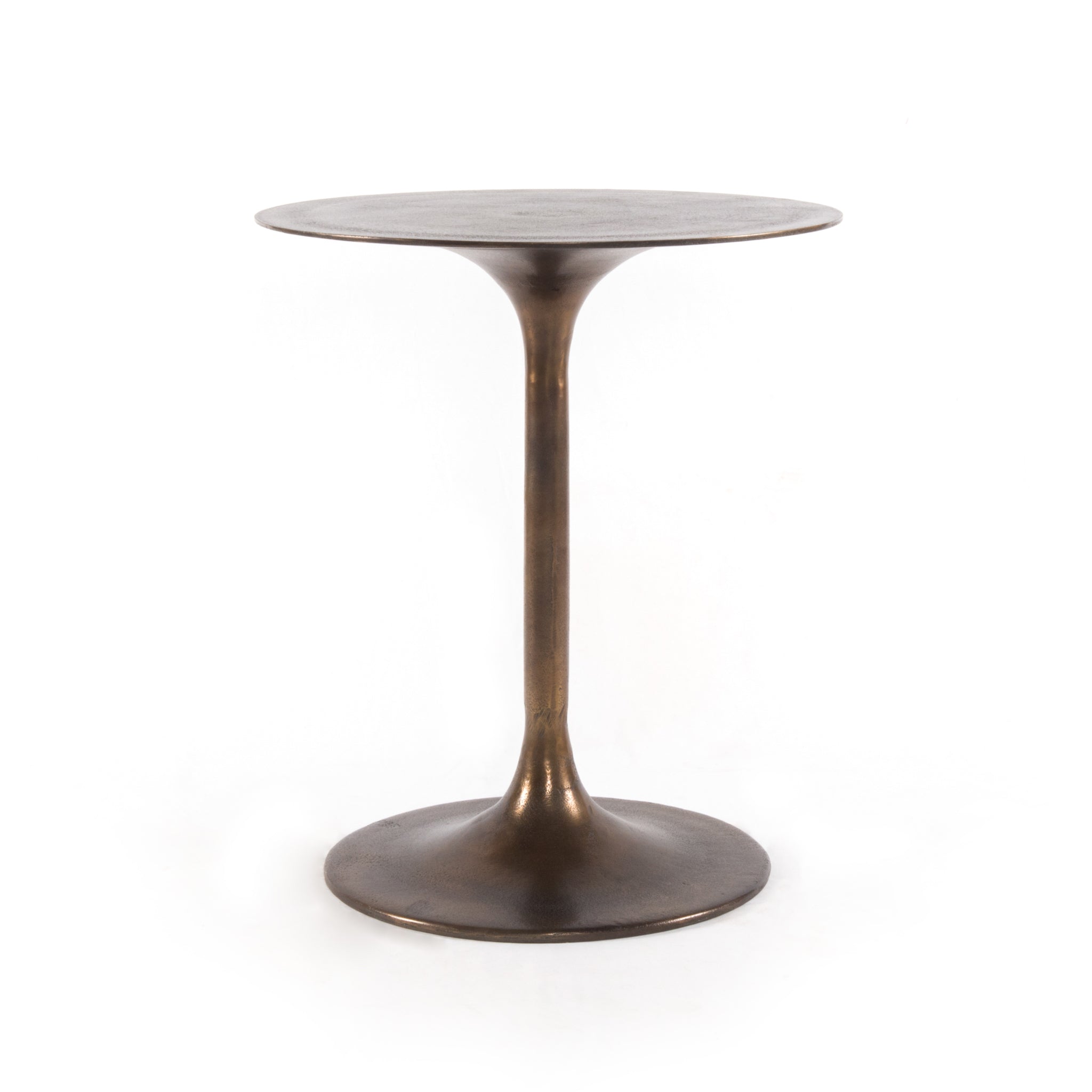 metal tulip side table