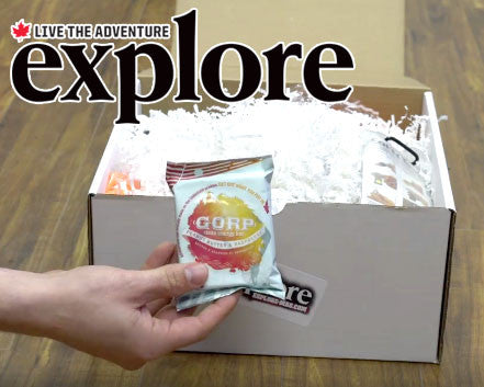 explore magazine gorp energy bar