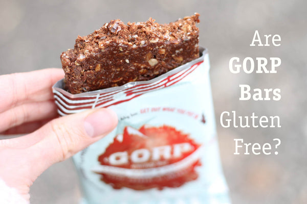 are gorp clean energy bars gluten free