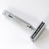 Rockwell 2C Razor - White Chrome-Rockwell Razors-ItalianBarber