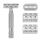 Rockwell 6C Razor - White Chrome-Rockwell Razors-ItalianBarber