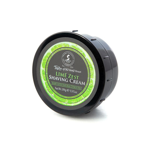 Taylor of Old Bond Street Shaving Cream Bowl, Lime Zest 150g-Taylor of Old Bond Street-ItalianBarber