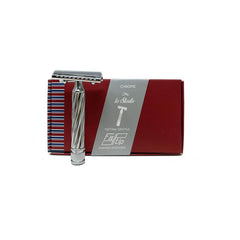 Fatip Lo Storto Slant Double Edge Safety Razor - Chrome Closed Comb 42139-Fatip-ItalianBarber