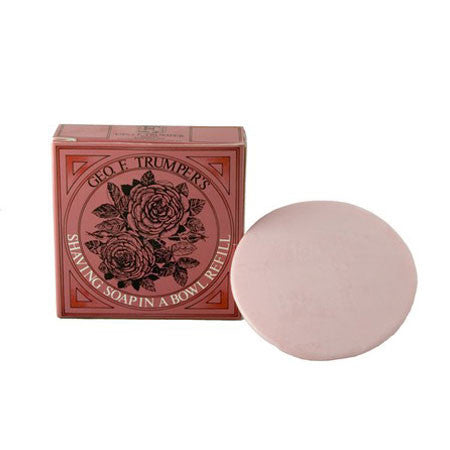 Geo F Trumper Rose Hard Shaving Soap Refill 80g-Geo F Trumper-ItalianBarber