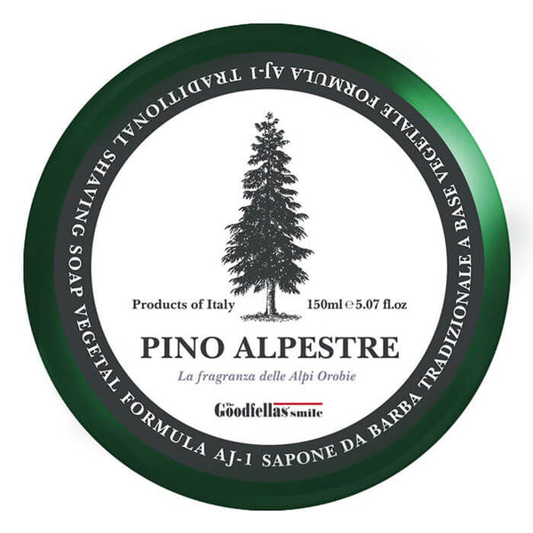 The Goodfellas" smile Traditional Artisan Shaving Soap - Pino Alpestre-The Goodfellas' smile-ItalianBarber