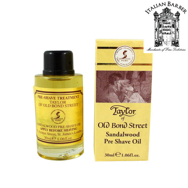 Taylor of Old Bond Street Sandalwood Pre-Shave Oil 30ml-Taylor of Old Bond Street-ItalianBarber