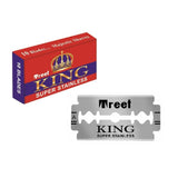 200 Treet King Super Stainless DE Blades, 20 packs of 10-Treet-ItalianBarber