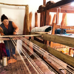 Sustainable Loom Weaving
