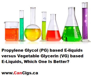 Propylene Glycol vs Vegetable Glycerin