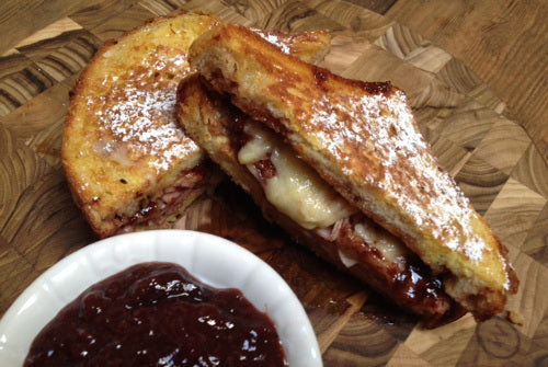Monte Cristo grilled cheese