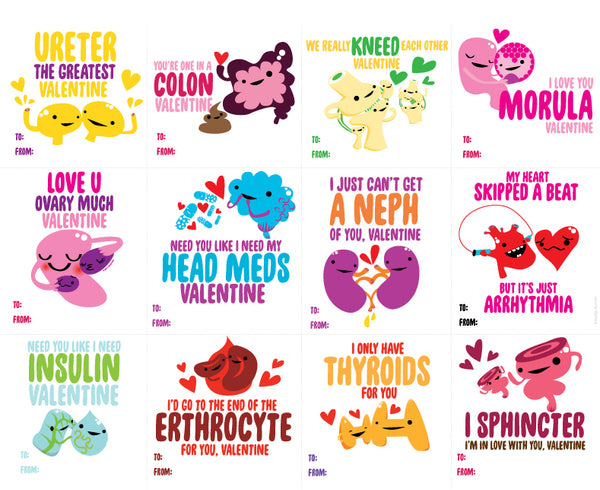 Valentine Card Funny Medical Humor