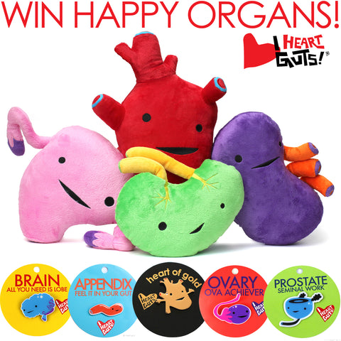 Plush Organs Giveaway - Free Plush Organs _Plush Organs Coupon
